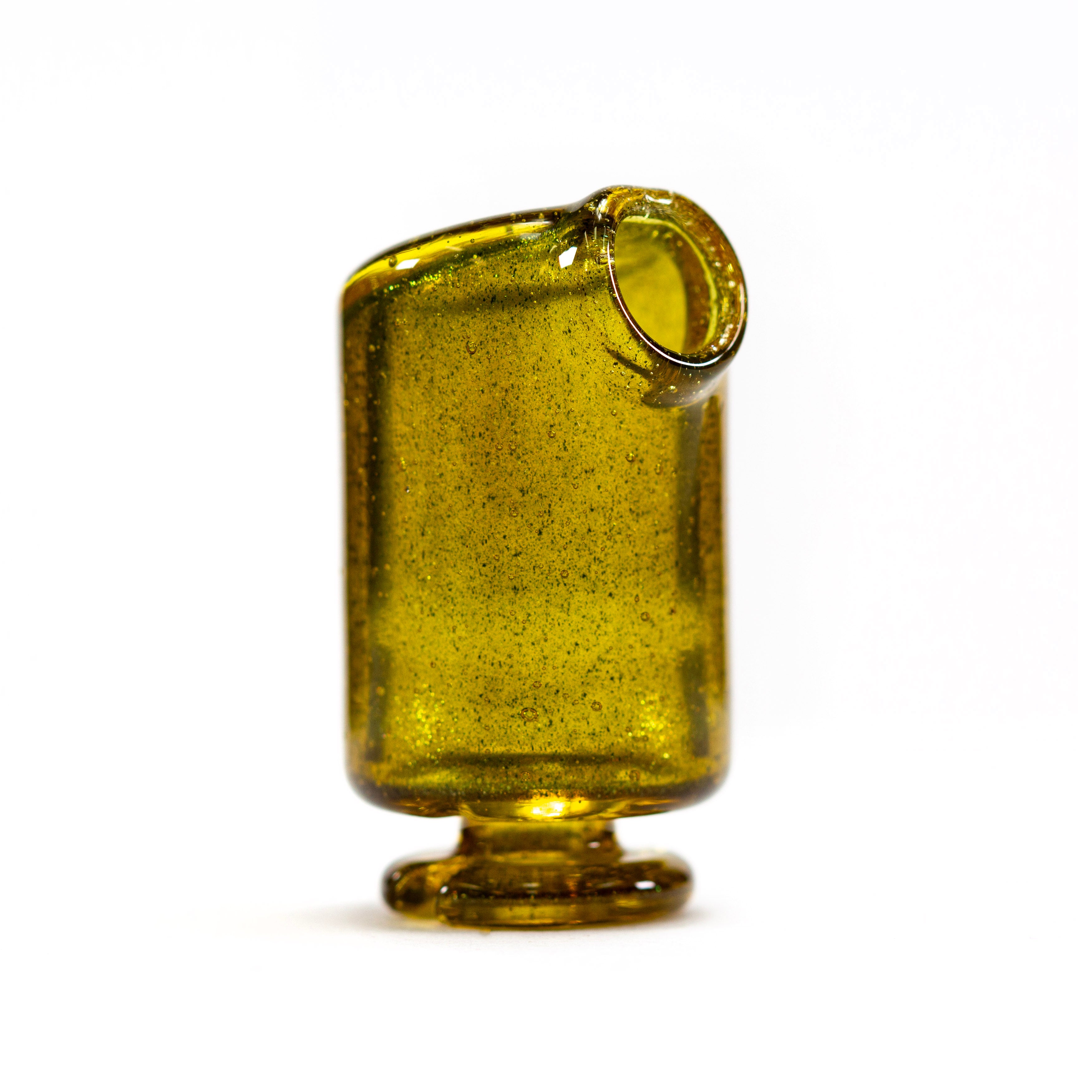 Kizmit Glass Terp Jacket (CFL) Pivot Spinner Tip & Pearls #KZM77 - Planet Caravan